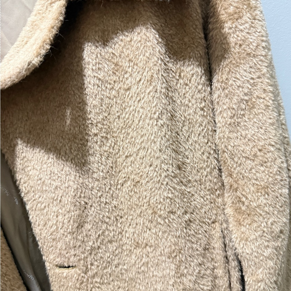 MaxMara Elian, Wool, Cashmere Teddy Blend Coat - Picture 9 of 15